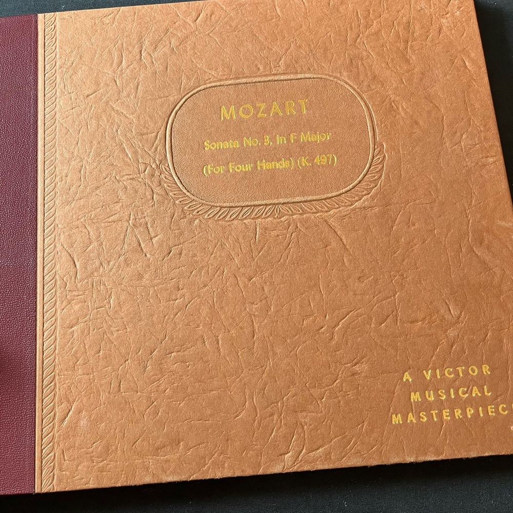 Mozart Sonata No. 3 in F Major Record